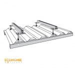 KIT DE FIXATION SOLAIRE VG pour toiture en tôle