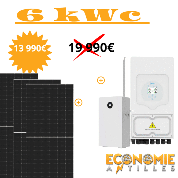 Kits Solaires 6 kWc : Villa autonome