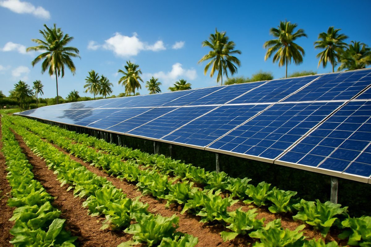 Agrivoltaïsme aux Antilles-Guyane : le décret de 2024 et ses implications pour la transition énergétique