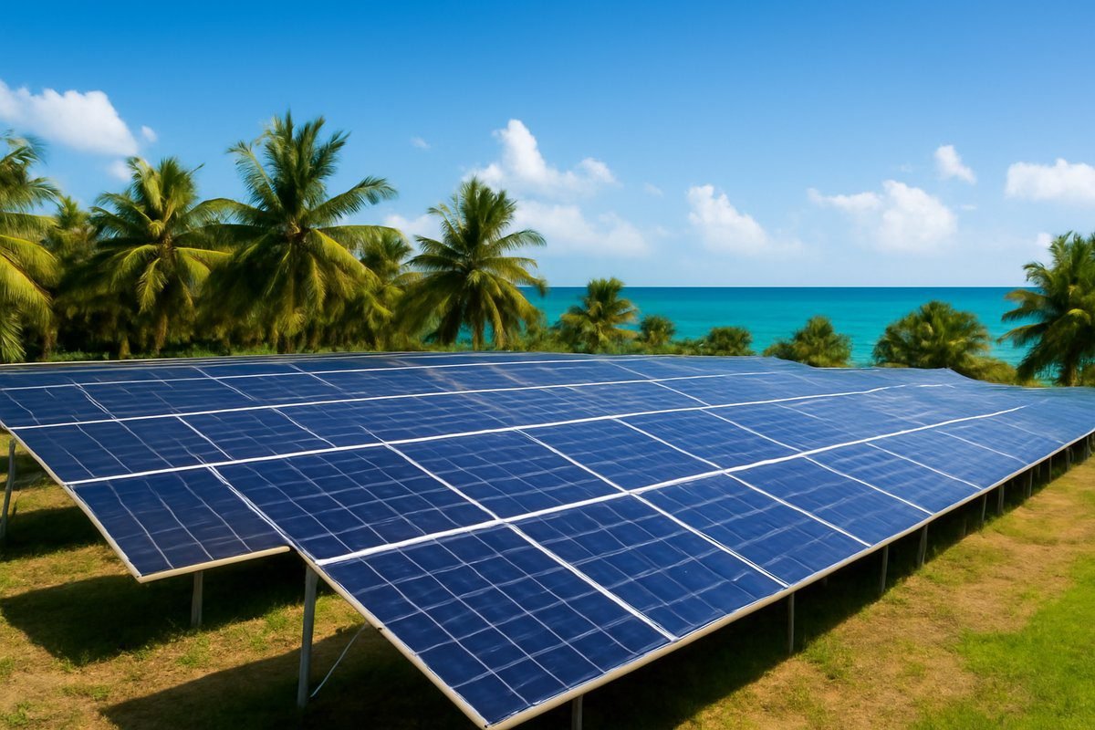 centrale photovoltaïque : illustration